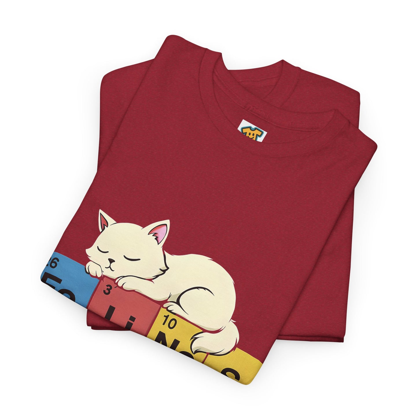 Cat Science Unisex Tee - Cute Feline Periodic Table T-Shirt for Cat Lovers