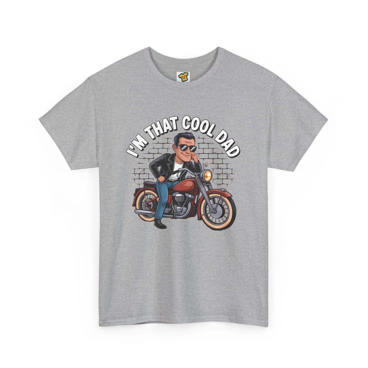 Cool Dad Unisex Tee Shirt - I'm that cool dad design