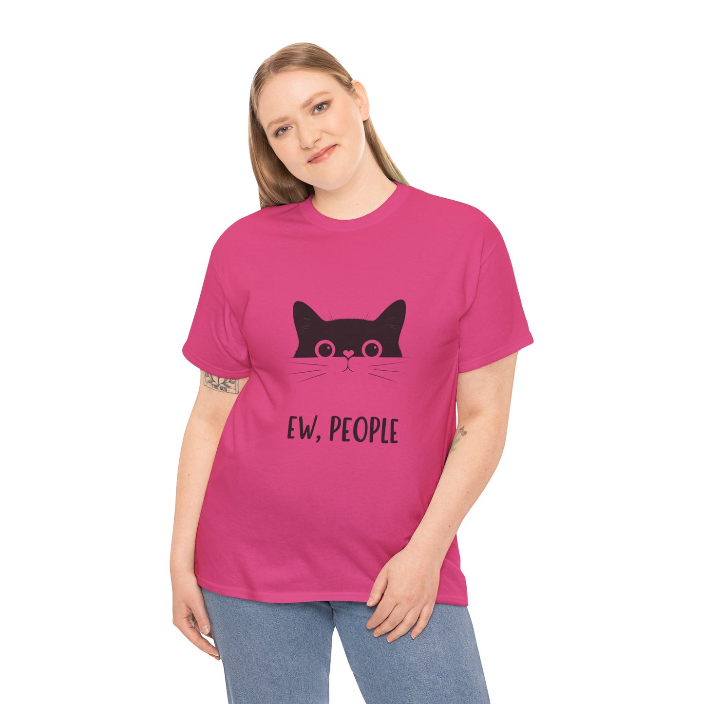 Ew People, Funny Cat Tee