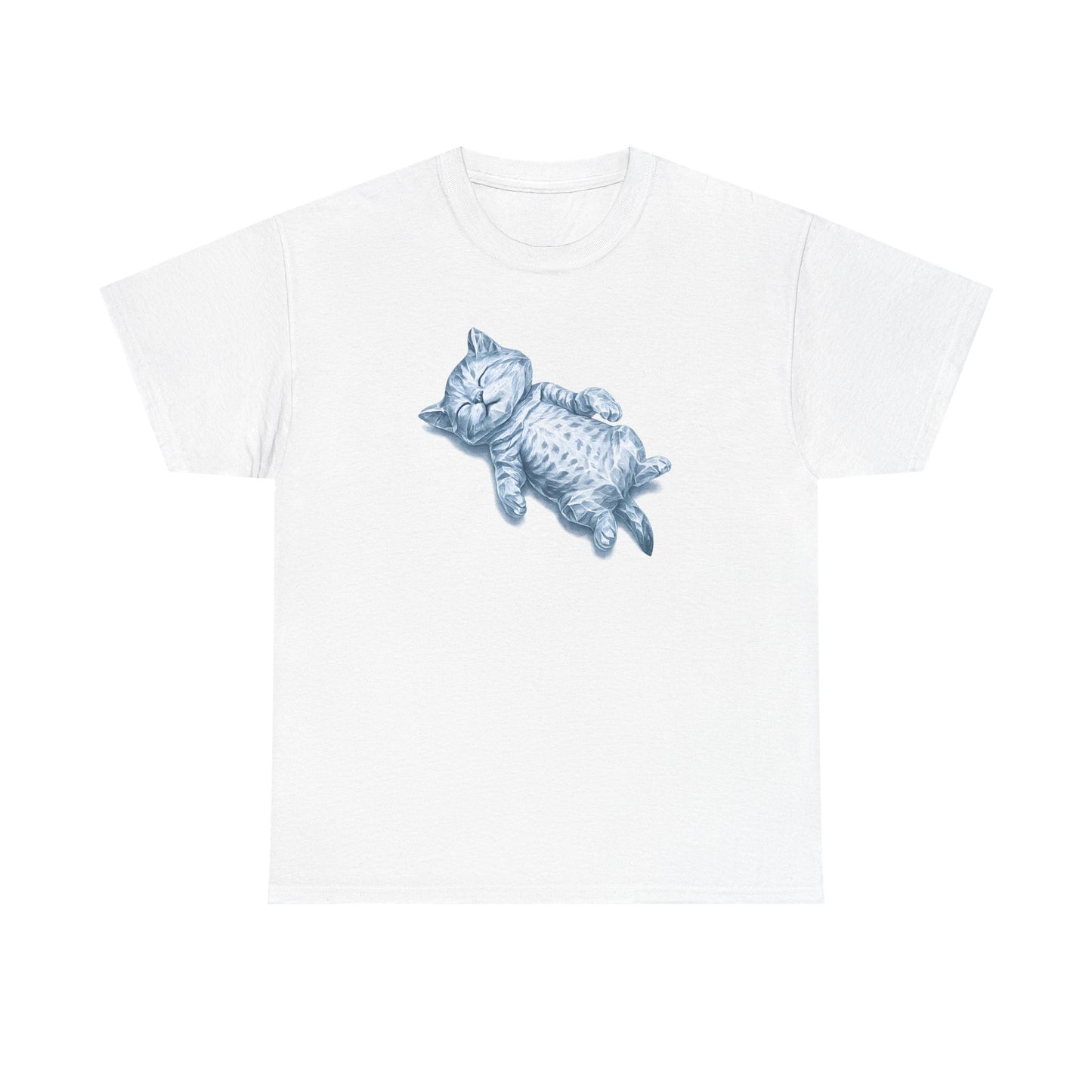 Chilled Out Cat - Ice Crystal T-Shirt
