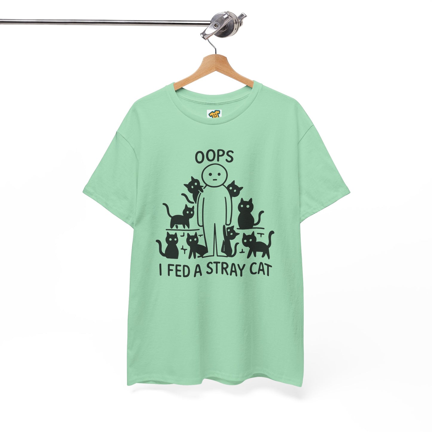 Funny Stray Cats Oops Unisex Tee