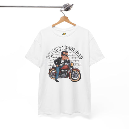 Cool Dad Unisex Tee Shirt - I'm that cool dad design