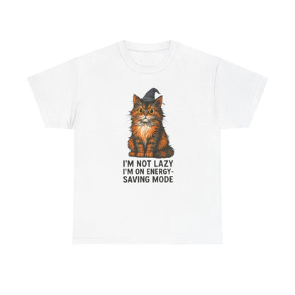 Chill Cat Energy-Saving Mode T-Shirt