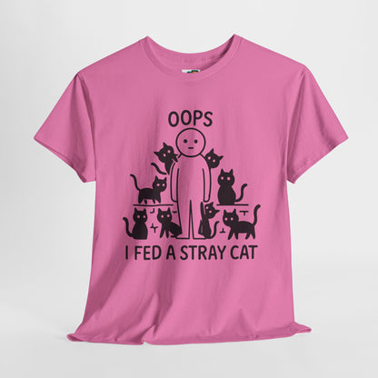Funny Stray Cats Oops Unisex Tee