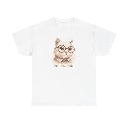 Quirky Cat Scholar Tee