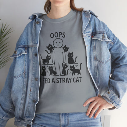 Funny Stray Cats Oops Unisex Tee