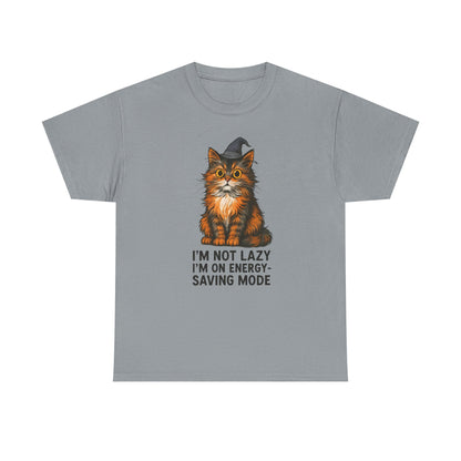 Chill Cat Energy-Saving Mode T-Shirt