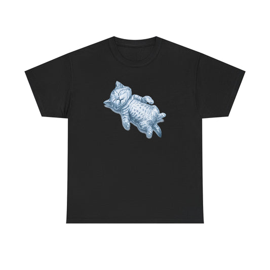 Chilled Out Cat - Ice Crystal T-Shirt