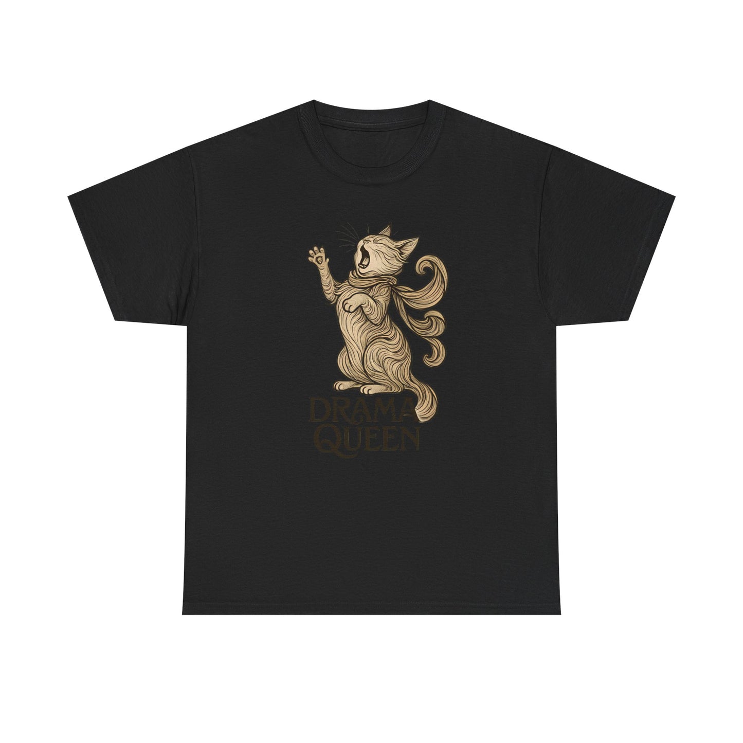 Dramatic Cat Queen T-Shirt