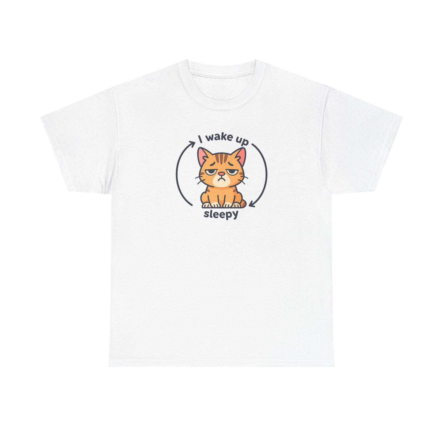 Sleepy Cat Cycle T-Shirt