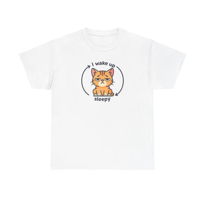 Sleepy Cat Cycle T-Shirt