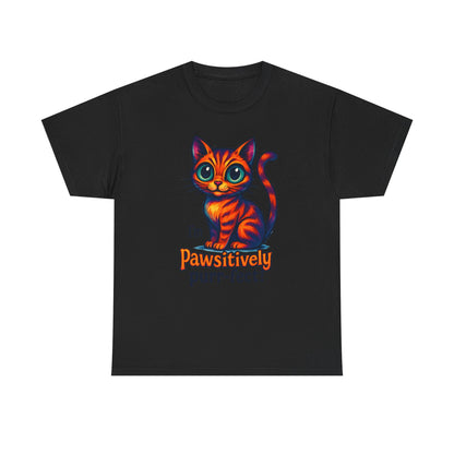 Pawsitively Purr-fect Cat T-Shirt