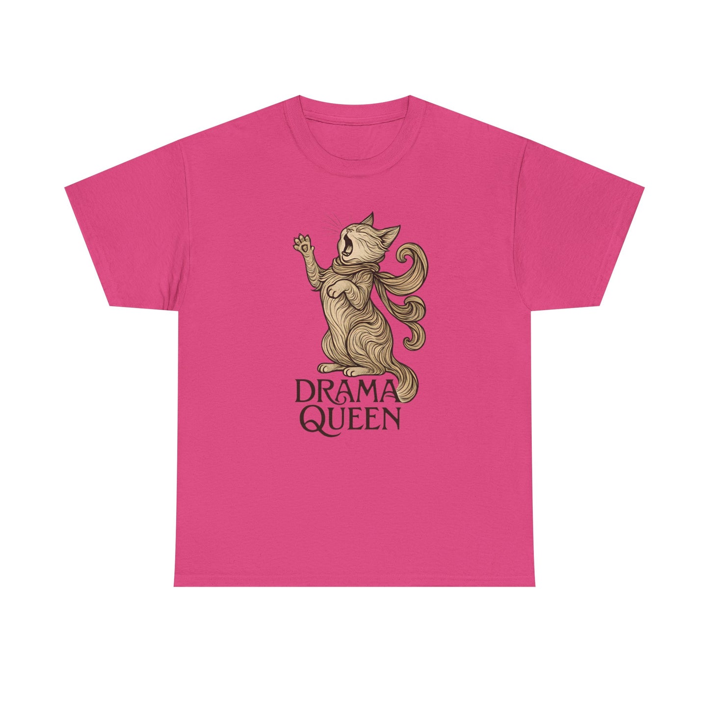 Dramatic Cat Queen T-Shirt