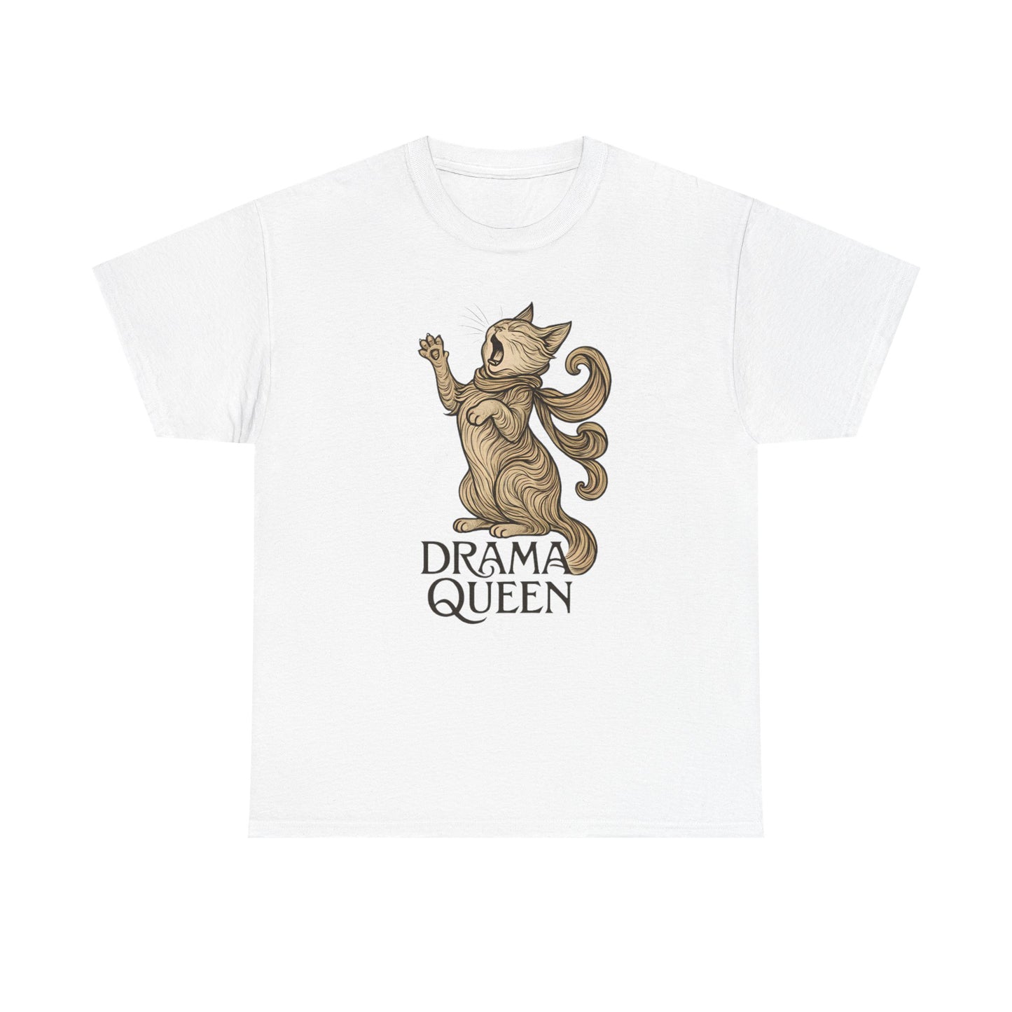 Dramatic Cat Queen T-Shirt
