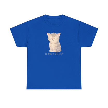 Dreamy Cat T-Shirt: Feline Fantasy