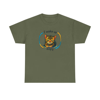 Sleepy Cat Vibes T-shirt
