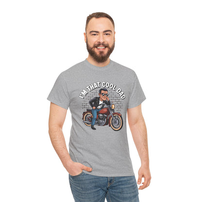 Cool Dad Unisex Tee Shirt - I'm that cool dad design