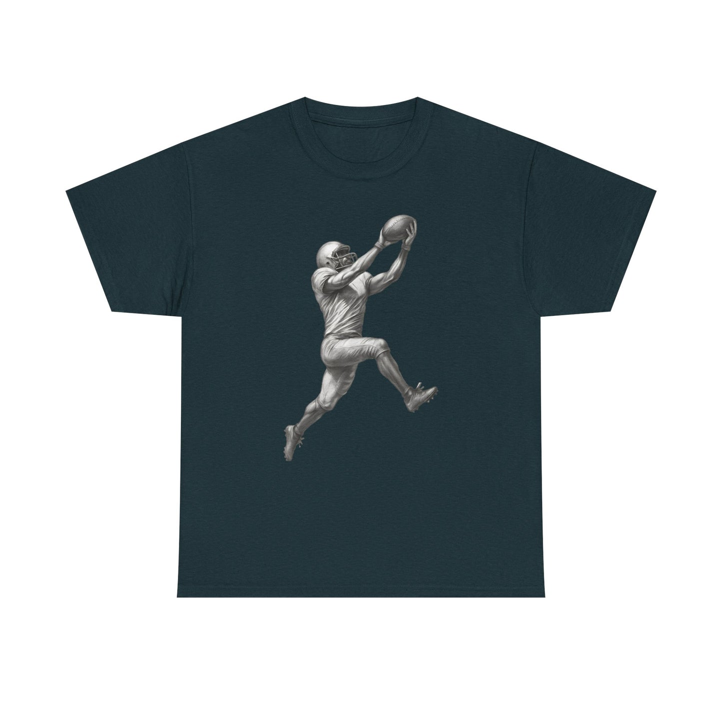 Dynamic Football Catch T-Shirt