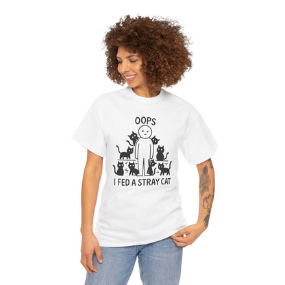 Funny Stray Cats Oops Unisex Tee