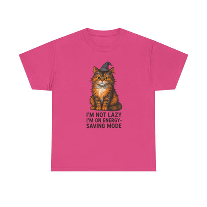 Chill Cat Energy-Saving Mode T-Shirt