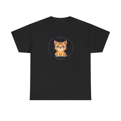 Sleepy Cat Cycle T-Shirt