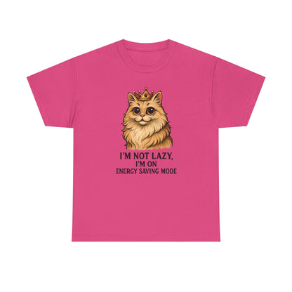 Royal Energy Saving Cat T-Shirt