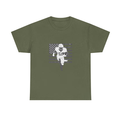 Patriotic Football Warrior Tee