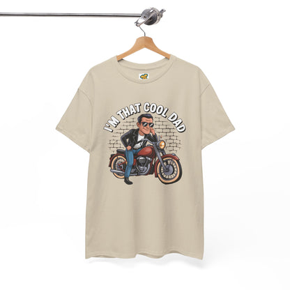 Cool Dad Unisex Tee Shirt - I'm that cool dad design