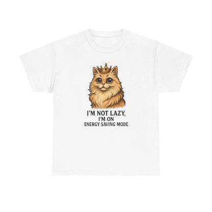 Royal Energy Saving Cat T-Shirt