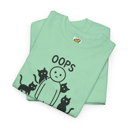 Funny Stray Cats Oops Unisex Tee