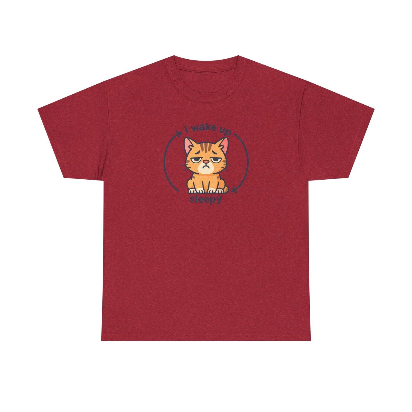 Sleepy Cat Cycle T-Shirt