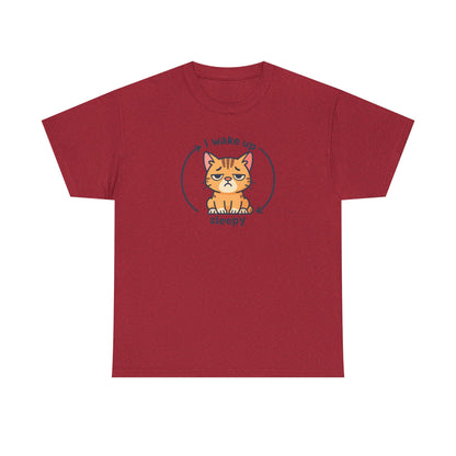 Sleepy Cat Cycle T-Shirt