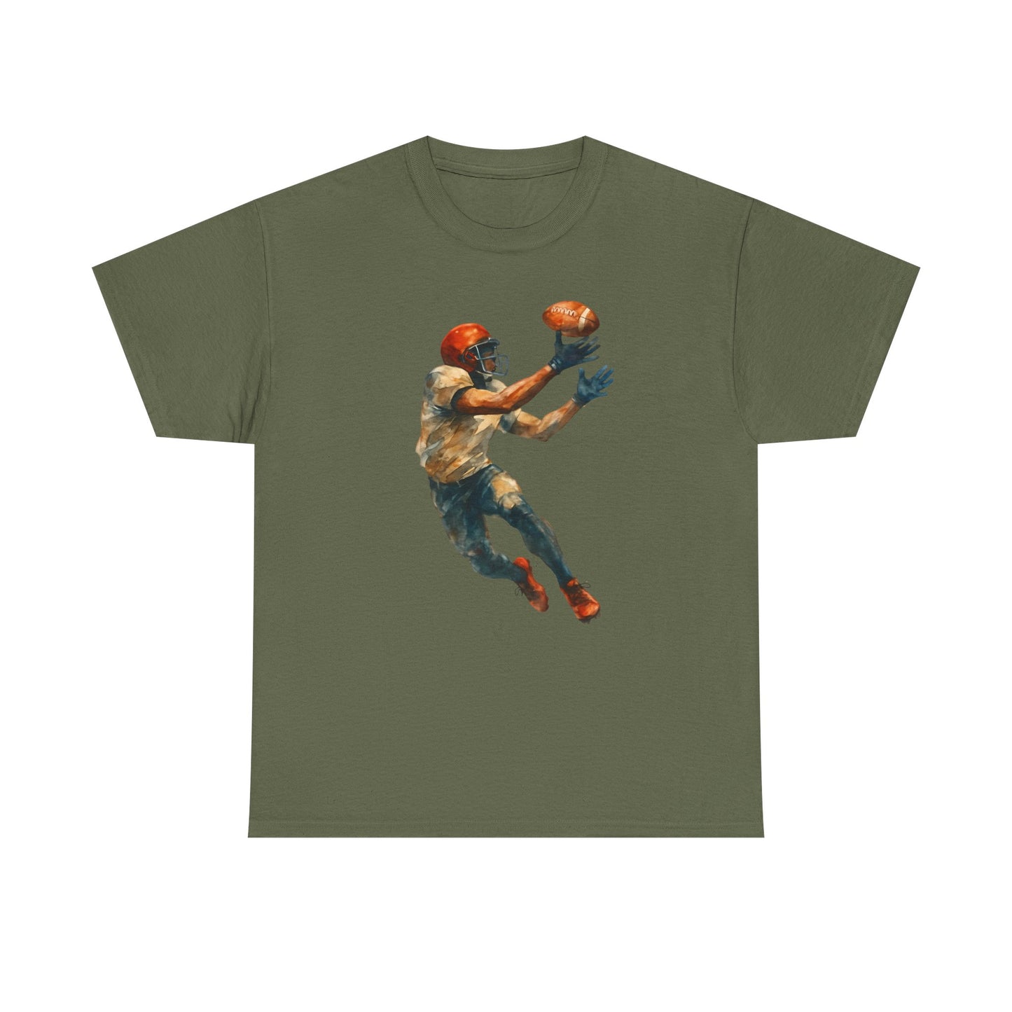 Dynamic Football Catch T-Shirt