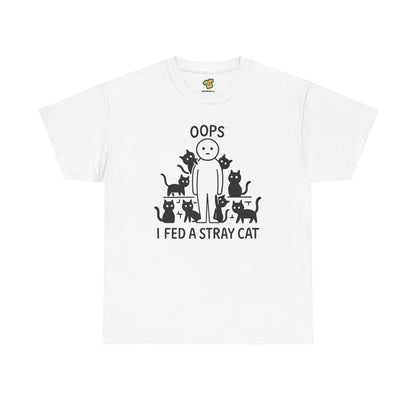 Funny Stray Cats Oops Unisex Tee