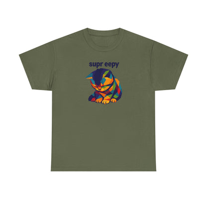 Colorful Cat Dreamer T-Shirt