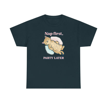 Cat Nap Party T-Shirt