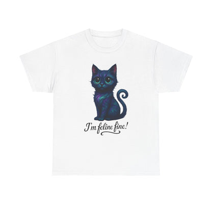 Cute Cosmic Kitty T-Shirt