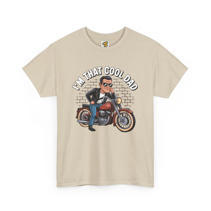 Cool Dad Unisex Tee Shirt - I'm that cool dad design