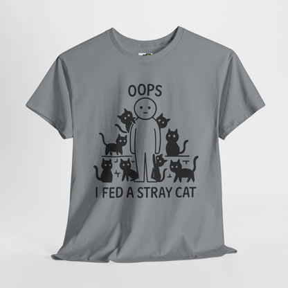 Funny Stray Cats Oops Unisex Tee