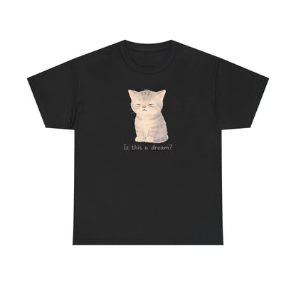 Dreamy Cat T-Shirt: Feline Fantasy