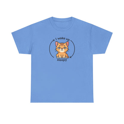 Sleepy Cat Cycle T-Shirt