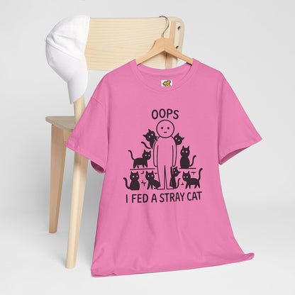Funny Stray Cats Oops Unisex Tee