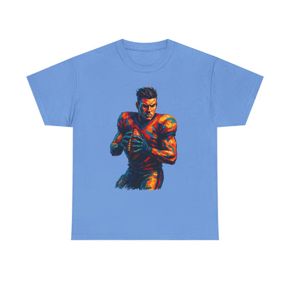 Vibrant Football Warrior T-Shirt