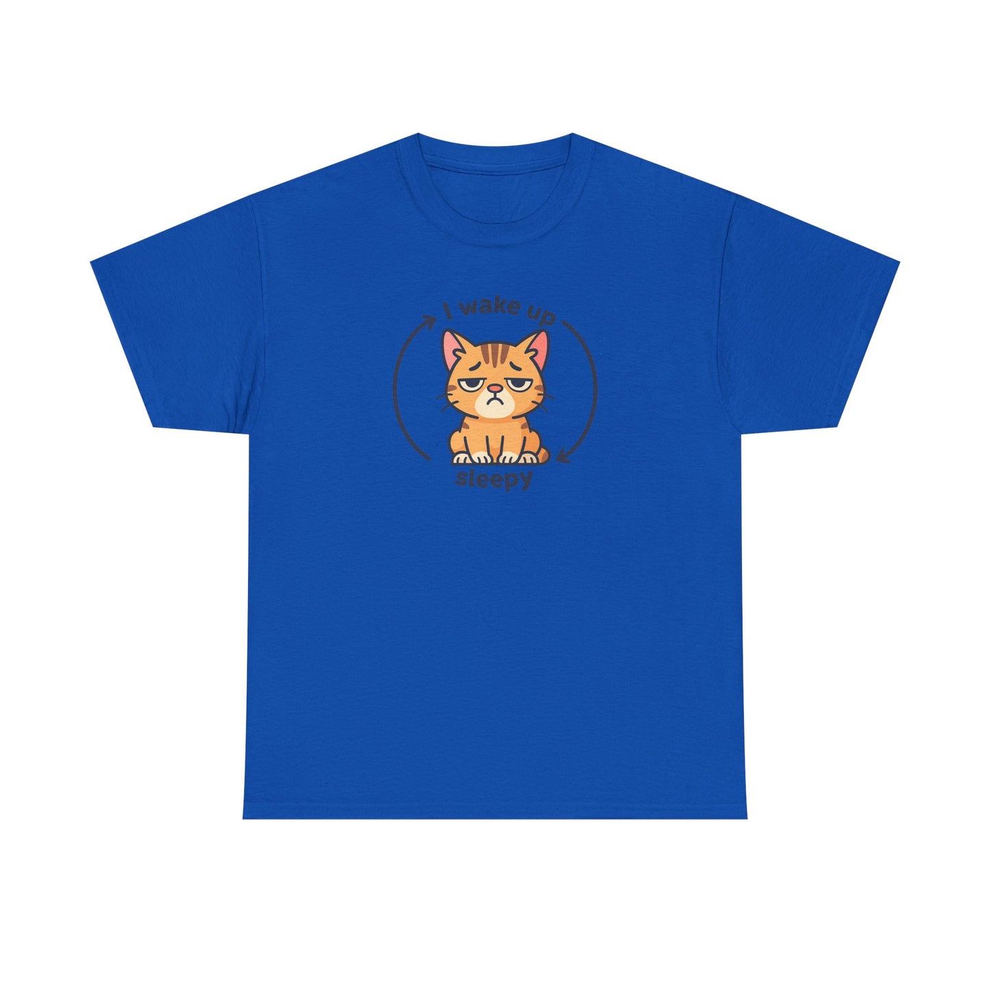 Sleepy Cat Cycle T-Shirt