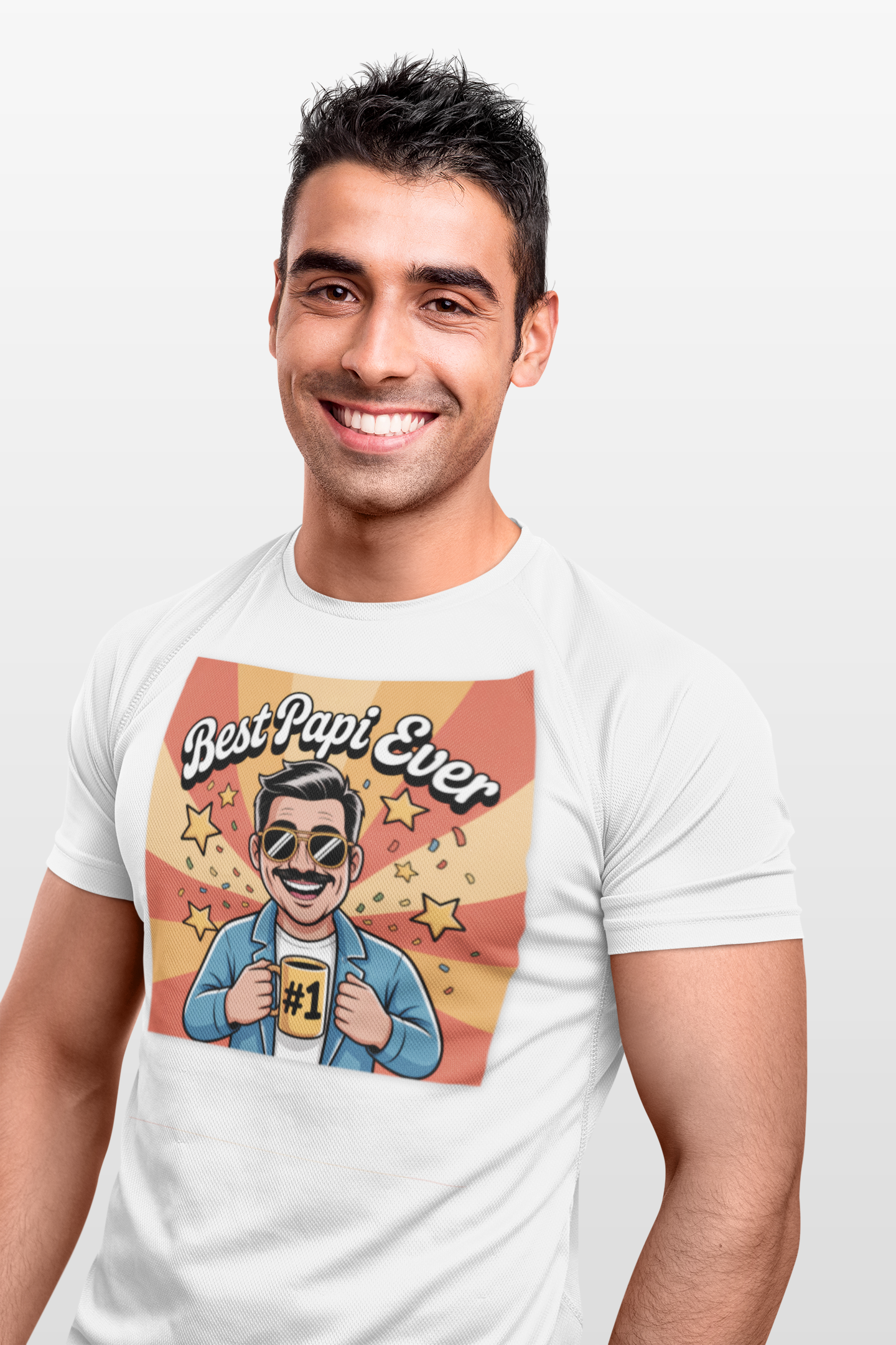 T-Shirt Best papi ever Father's Day Gift