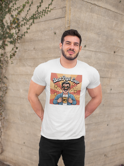 T-Shirt Best papi ever Father's Day Gift