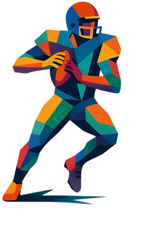 Vibrant Quarterback T-Shirt