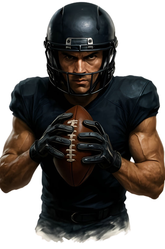 Intense Game Day Football T-Shirt