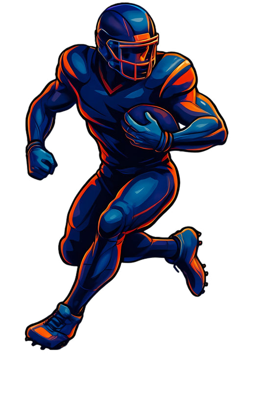 Dynamic Football Warrior T-Shirt