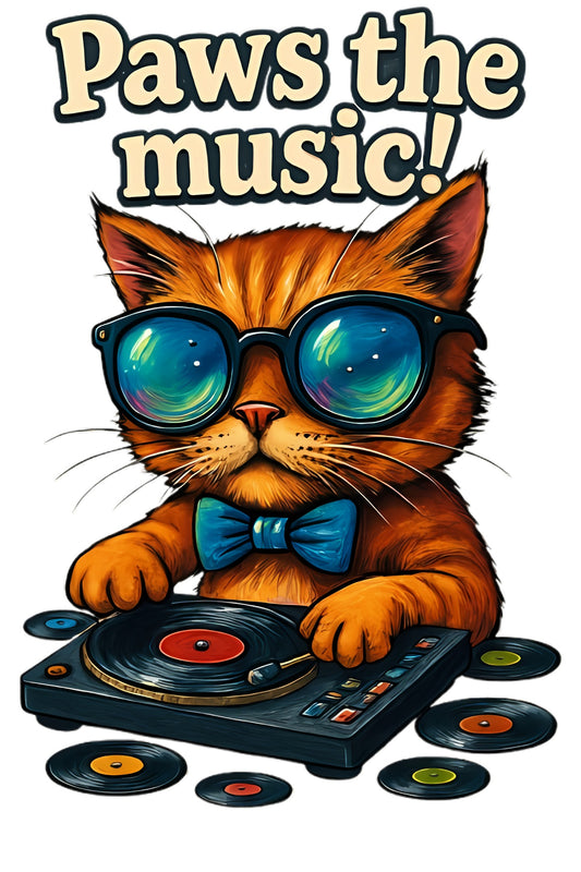 DJ Cat Groove T-Shirt